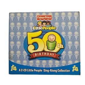 Fisher-Price Little People 50th Birthday 2-CD Sing-Along Collection Set